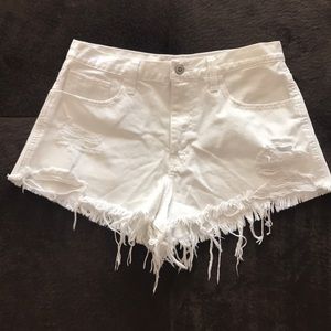 Hollister high waisted shorts